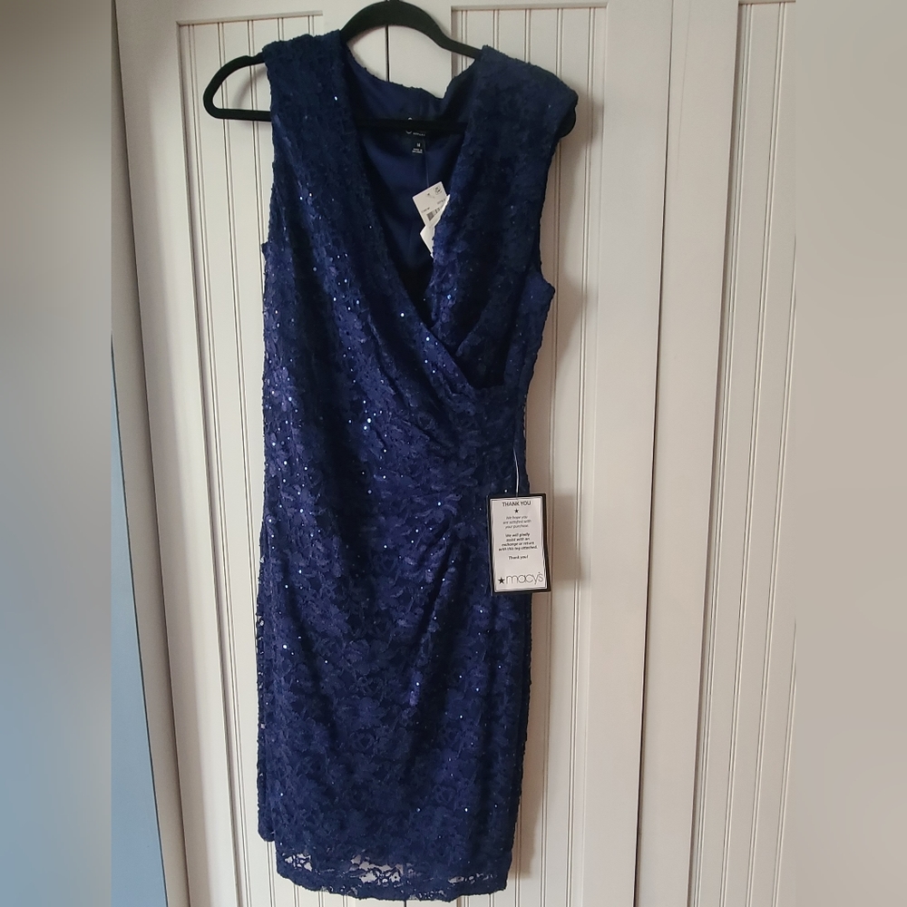 Connected, Blue Sequin Dress